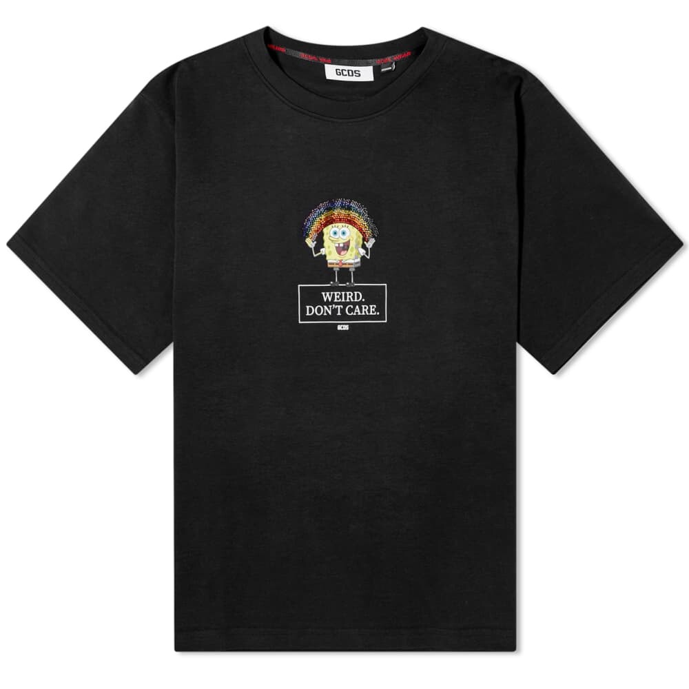 

Футболка GCDS x Spongebob Don't Care Tee