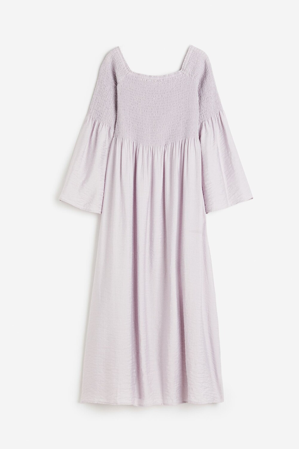 

Платье H&M Dress With Elastic, сиреневый