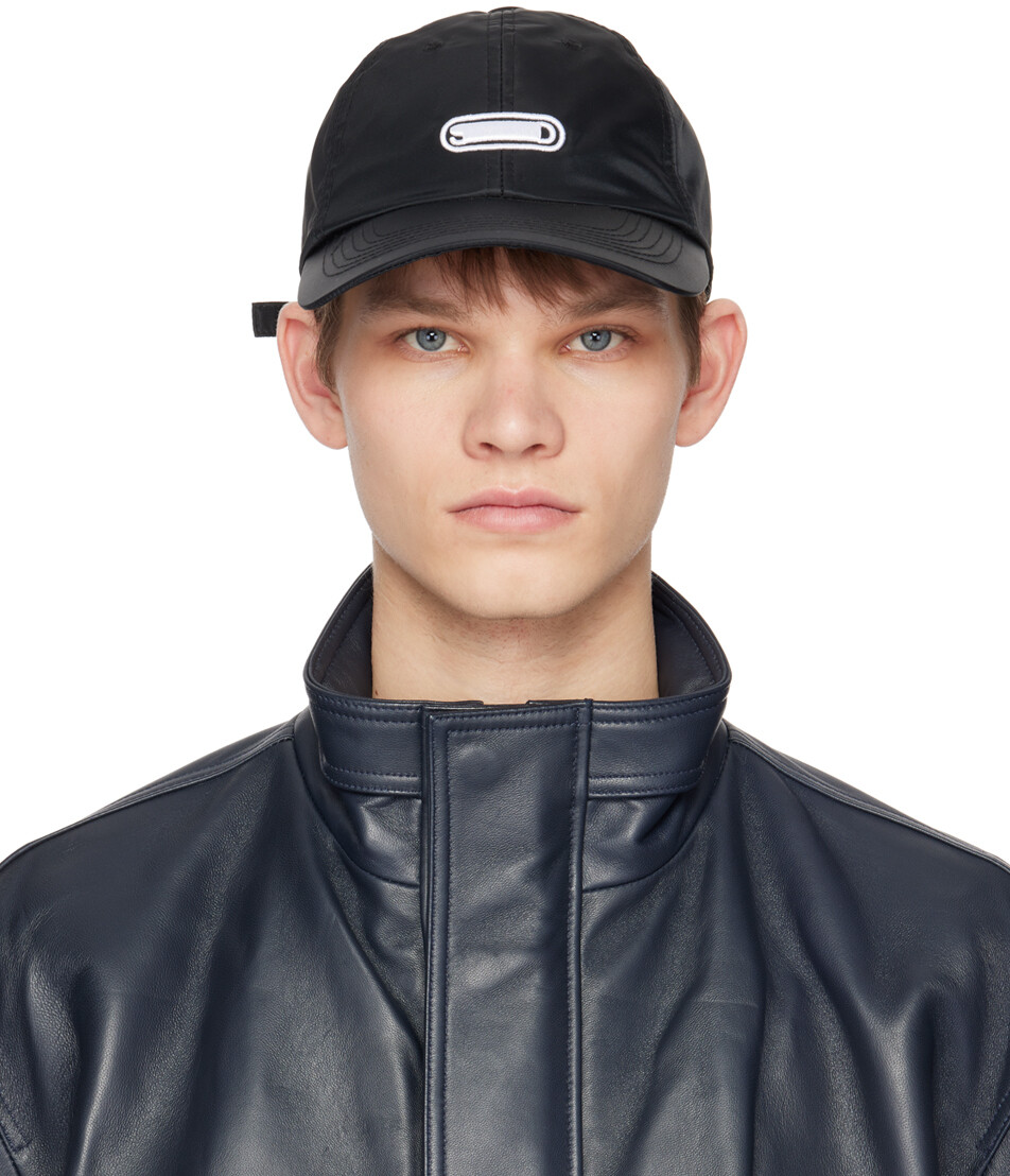 

Черная кепка с логотипом Solid Homme