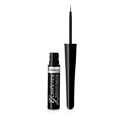

Rimmel Glam'eyes Professional жидкая подводка для глаз 001 Glamour Black 3,5мл