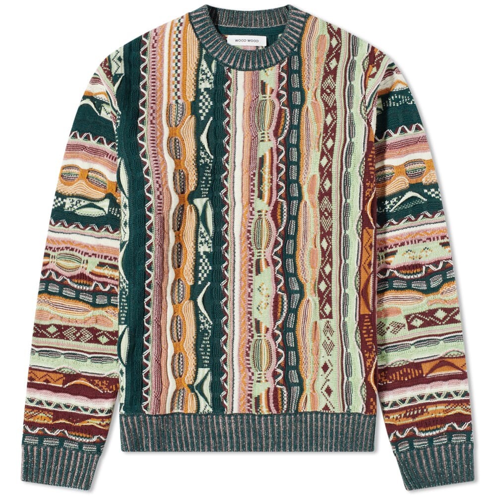 

Джемпер Wood Wood Beckett Coogi Knit Jumper