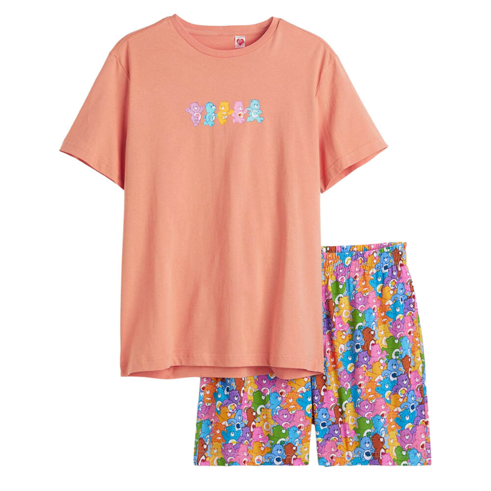 

Пижама H&M Care Bears T-shirt And Shorts, оранжевый/разноцветный