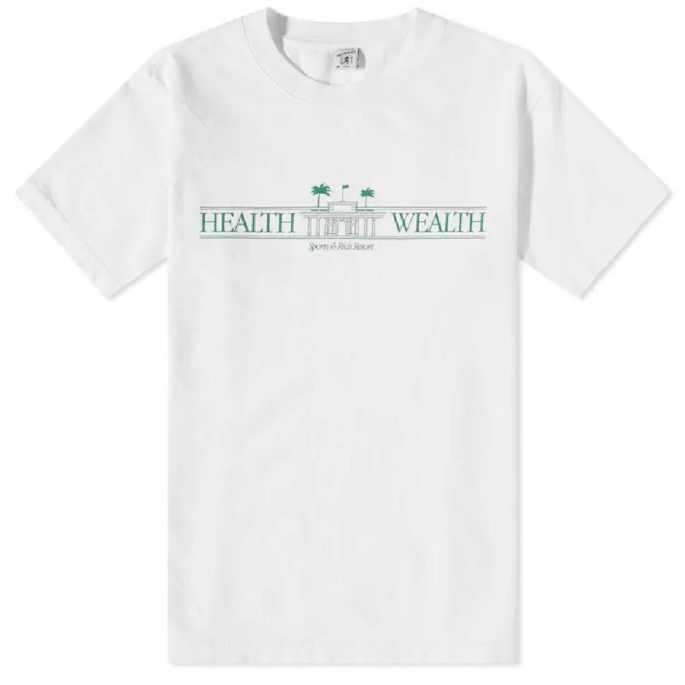 

Футболка Sporty & Rich Health Resort, белый