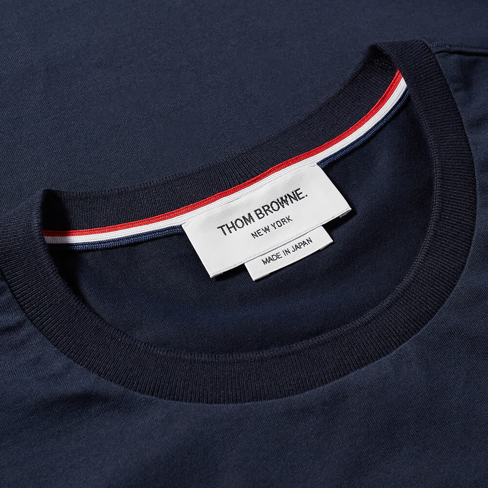

Футболка Thom Browne Relaxed Fit Side Split Classic Tee, Серый