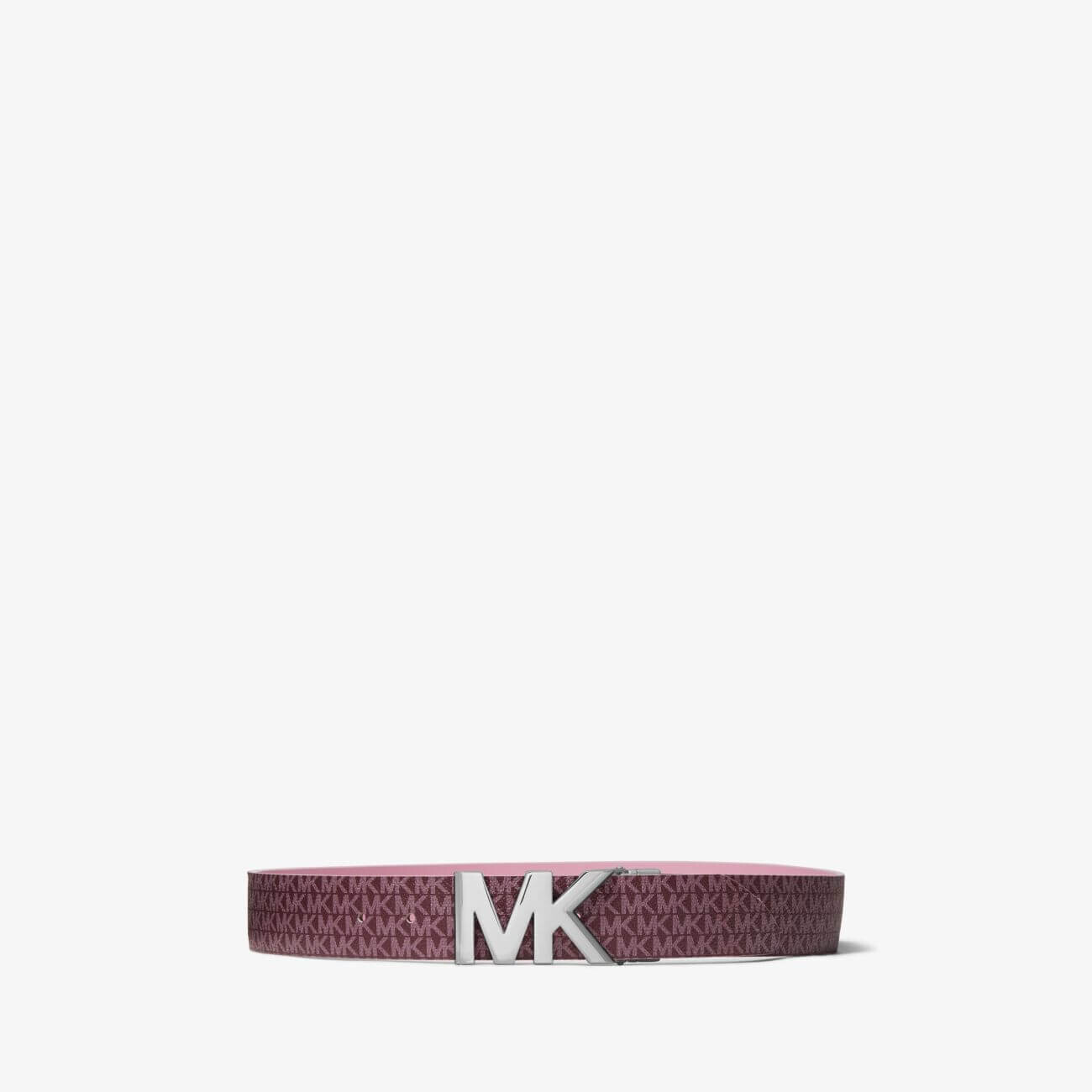 

Ремень Michael Michael Kors Reversible Logo and Leather Waist, красный/розовый