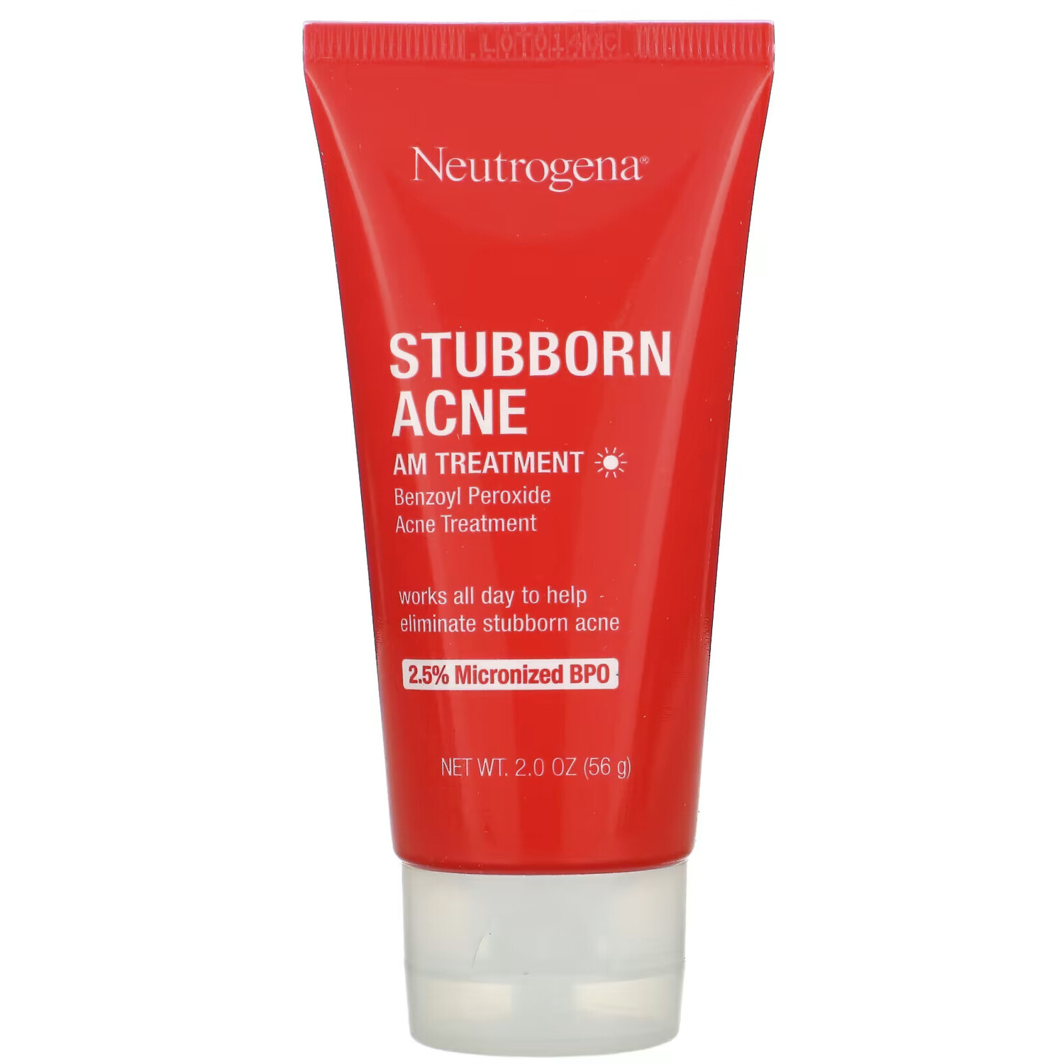 

Neutrogena, средство для лечения стойких акне, для утреннего применения, 56 г (2 унции)