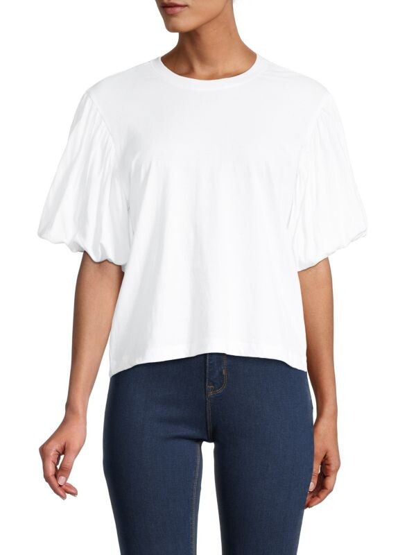 

Однотонный вязаный топ RD style White