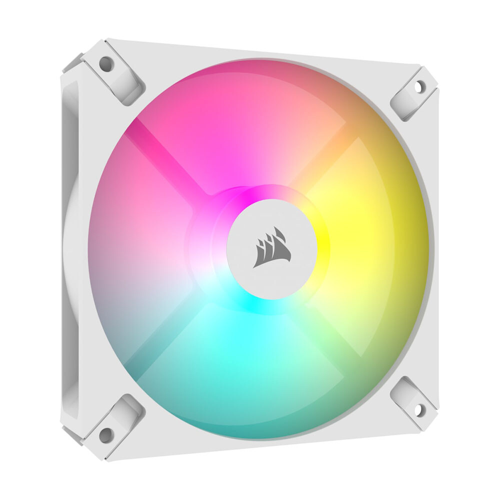 

Вентилятор для корпуса Corsair iCUE AR120 RGB, 120 мм, белый, 1 шт