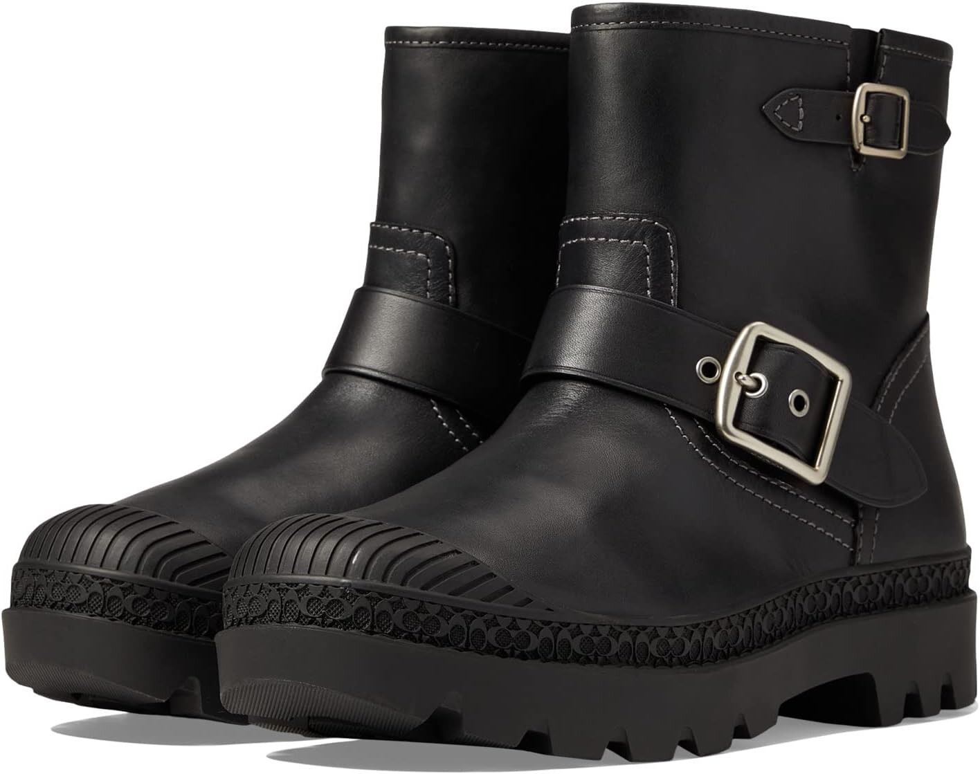 

Мотоботинки Trooper Moto Boot COACH, черный