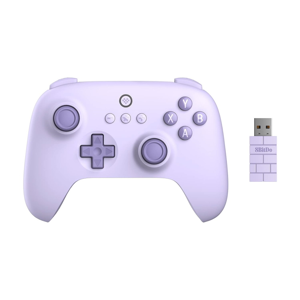 цена Беспроводной геймпад 8BitDo Ultimate C 2.4g, Фиолетовый