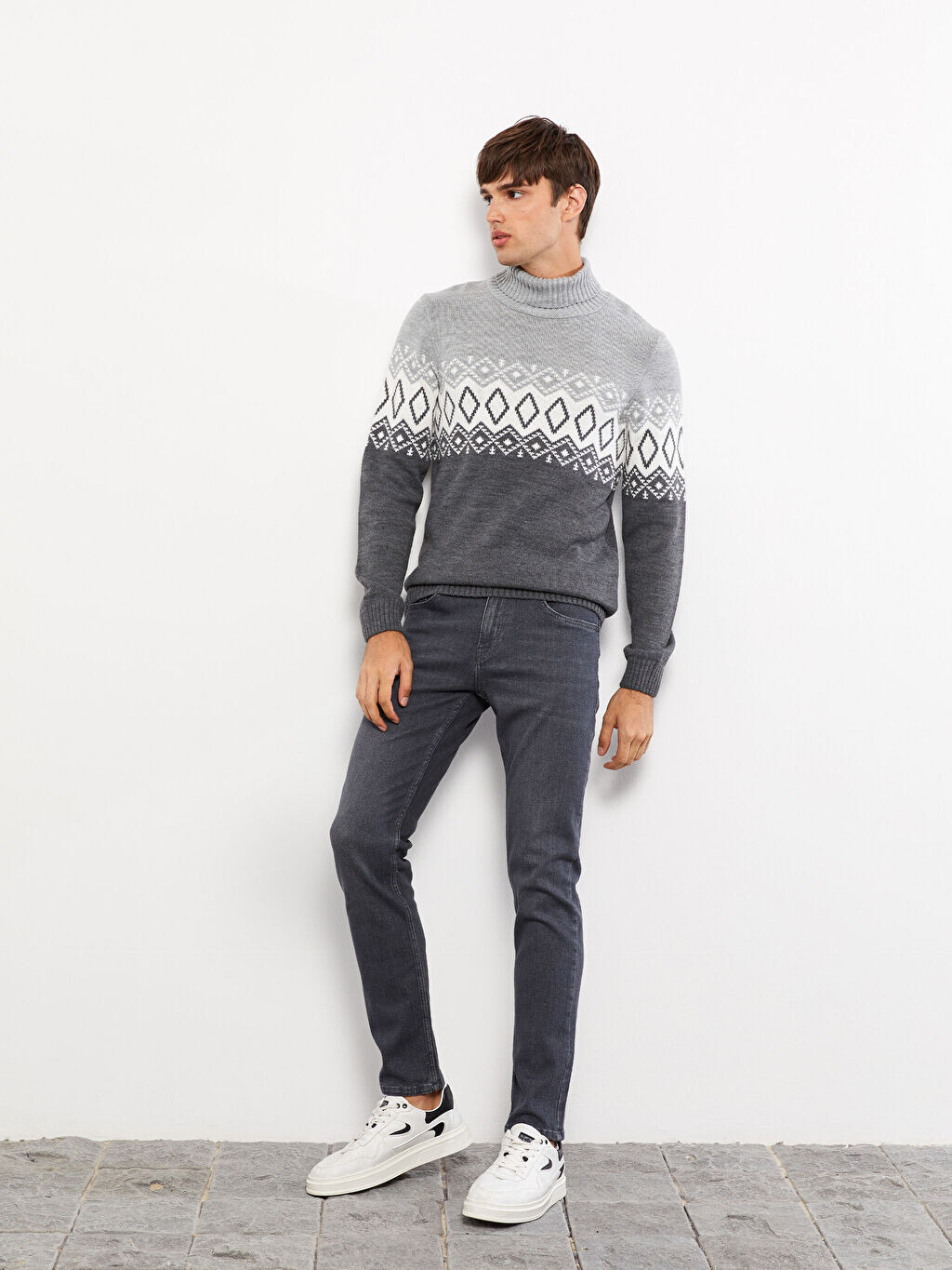 

Мужские джинсовые брюки 750 Slim Fit LCW Casual