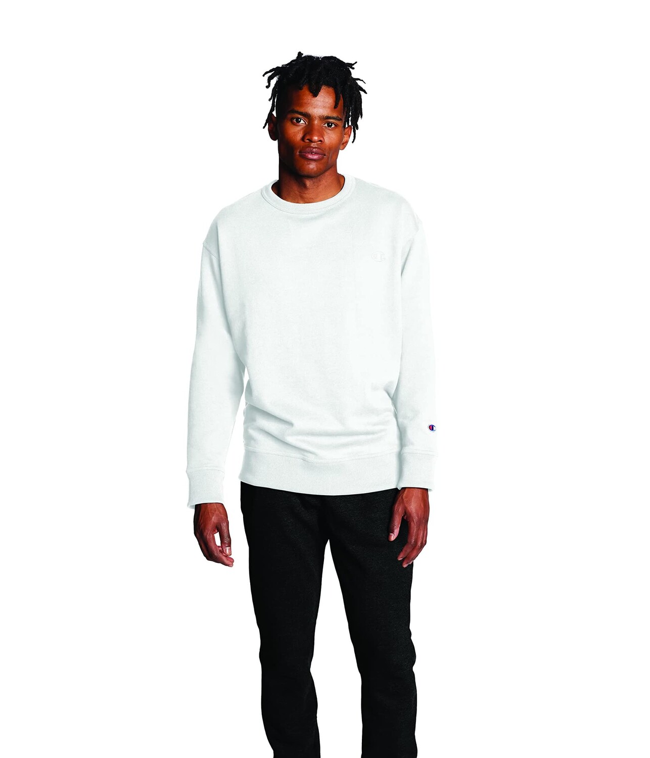 

Худи Champion, Powerblend Graphic Small Logo Crew Sweatshirt