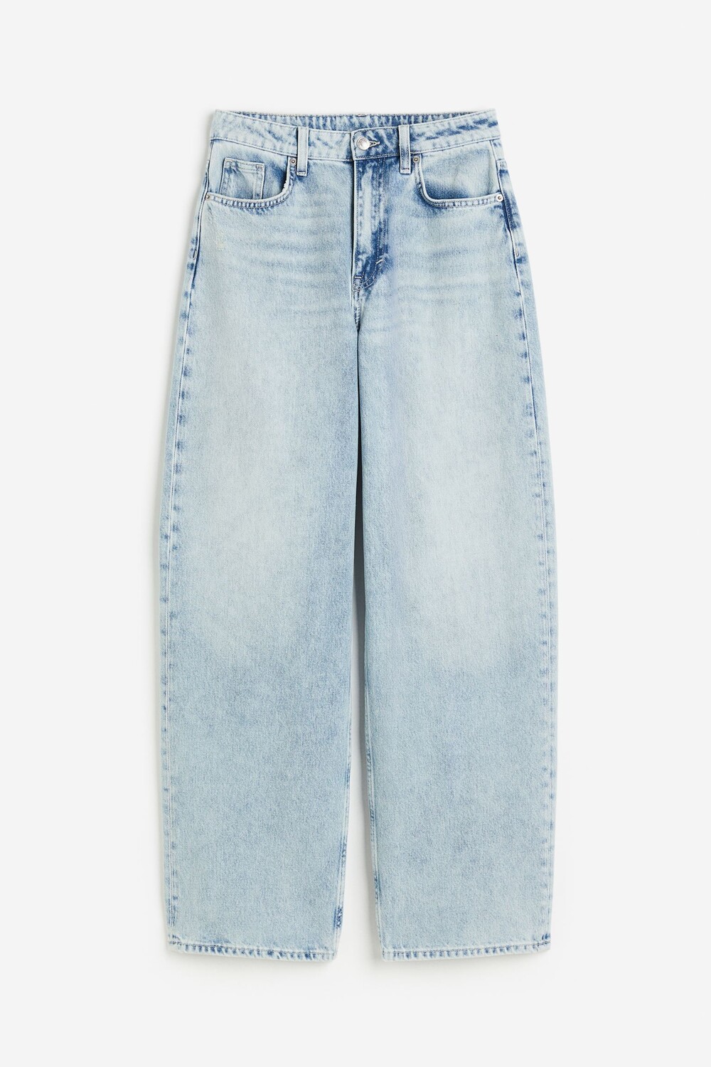 

Джинсы H&M 90s Baggy High, голубой