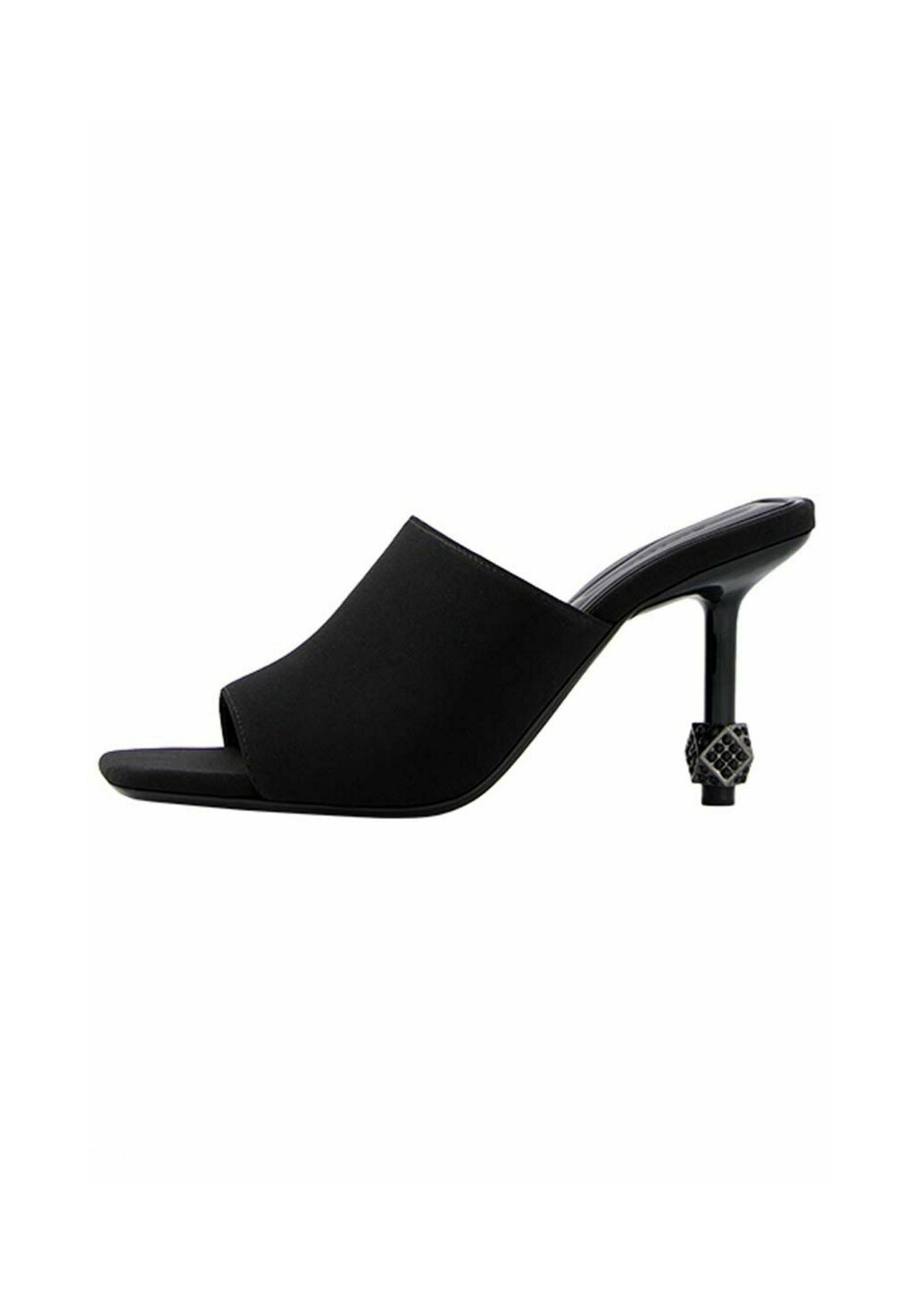 

Высокие мюли Bershka, цвет black