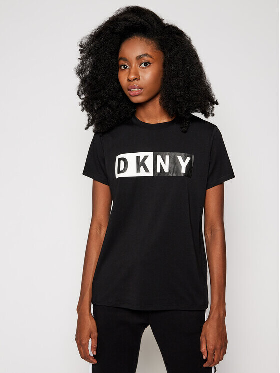 

Футболка стандартного кроя Dkny Sport, черный