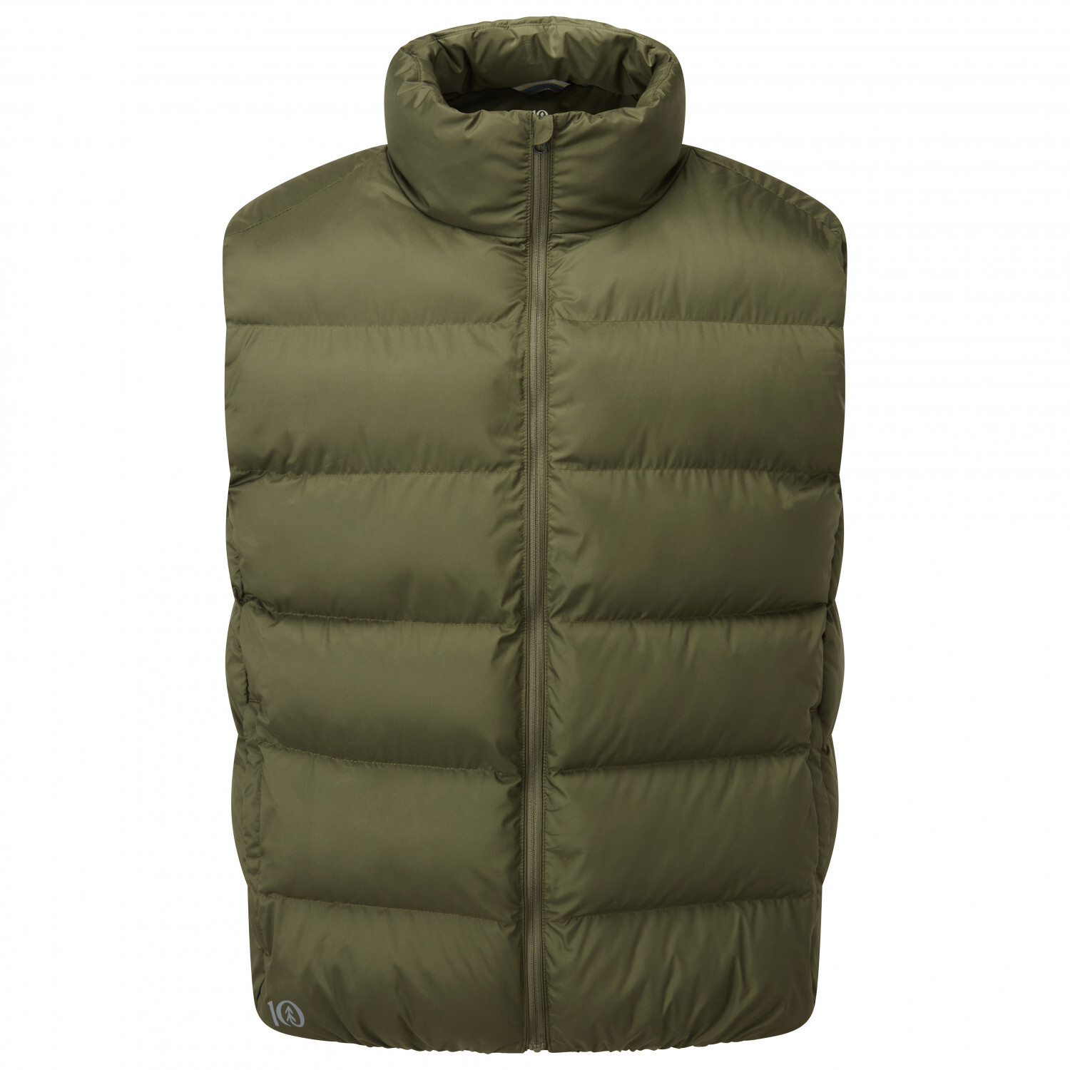 

Жилет из синтетического волокна Tentree Puffer Vest, цвет Olive Night Green