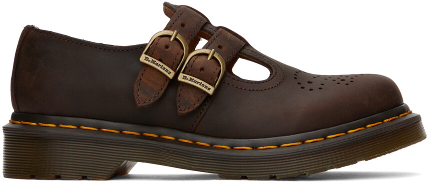

Коричневые оксфорды 8065 Mary Jane Dr. Martens