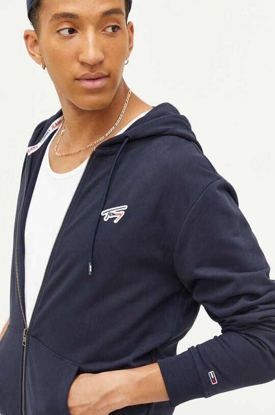 

Толстовка Tommy Jeans, темно-синий