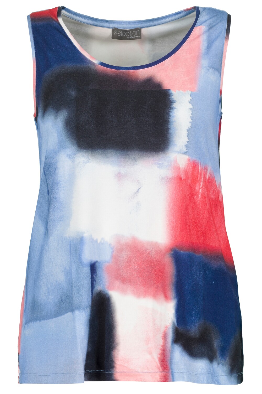 

Футболка Ulla Popken Strick Top, цвет tinte