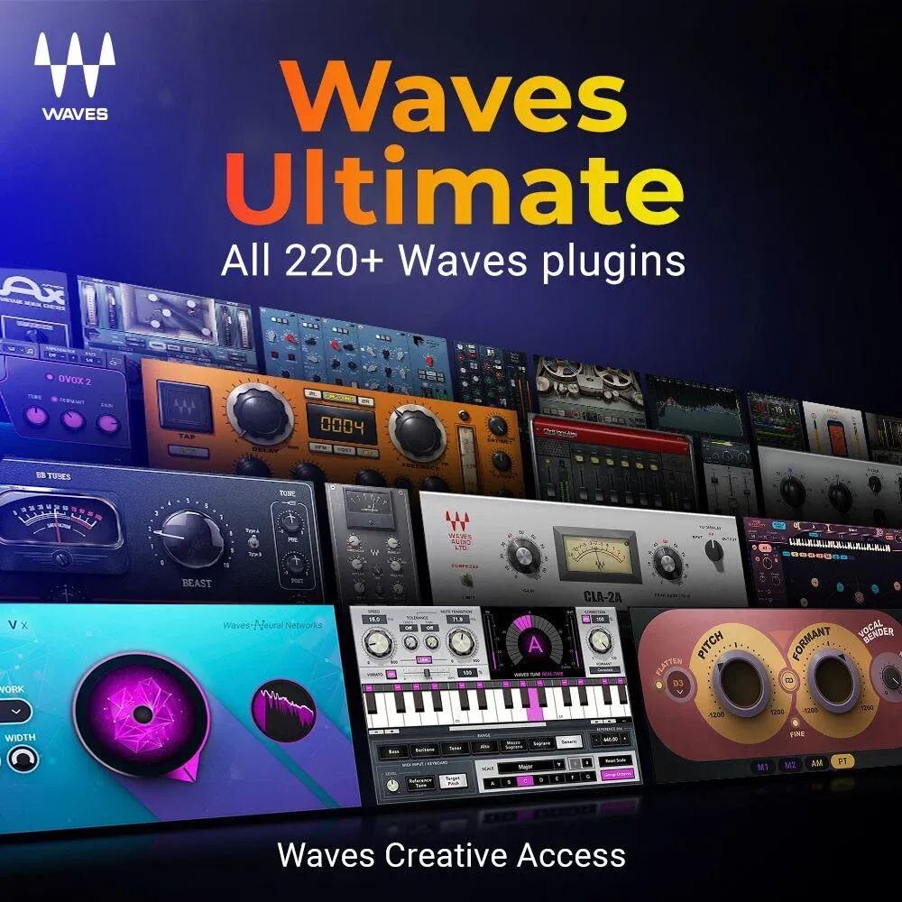 

Waves Creative Access Ultimate — подписка на 6 месяцев (без продления)