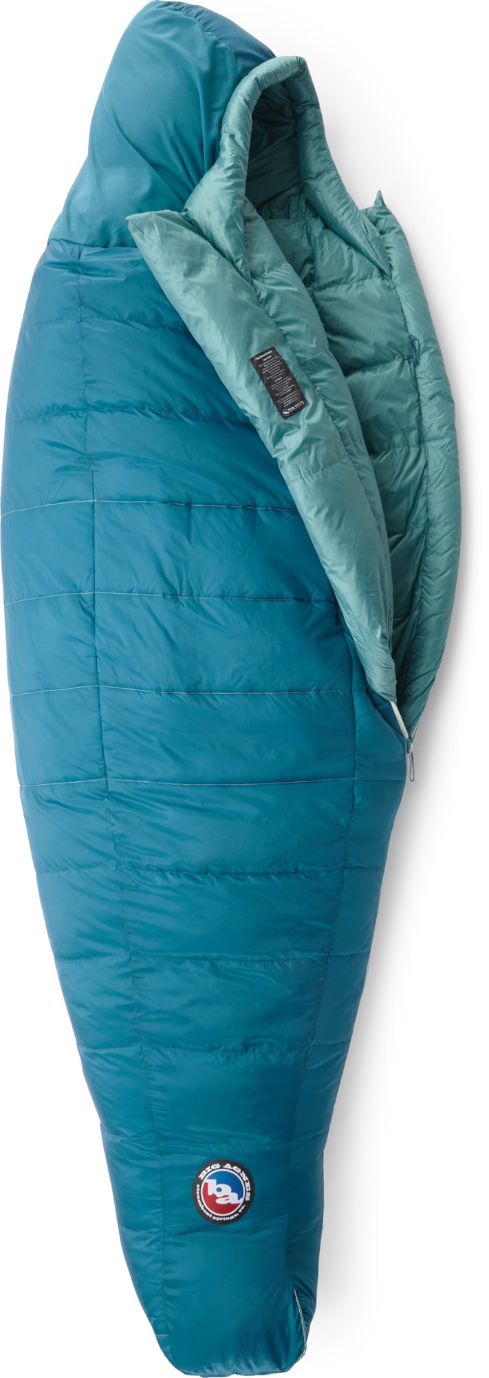 спальный мешок echo park 0 big agnes зеленый Спальный мешок Sidewinder SL 20 — женский Big Agnes, синий
