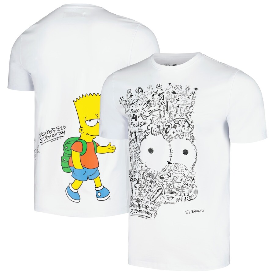 

Футболка с коротким рукавом Freeze Max The Simpsons, белый