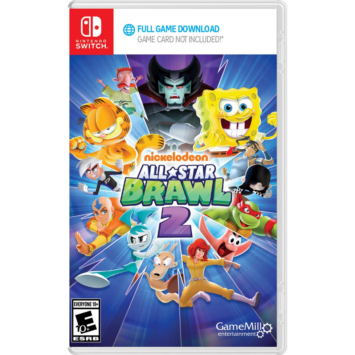 Видеоигра Nickelodeon All Star Brawl 2 (Code in Box)- Nintendo Switch переполох в зоопарке губка боб квадратные штаны