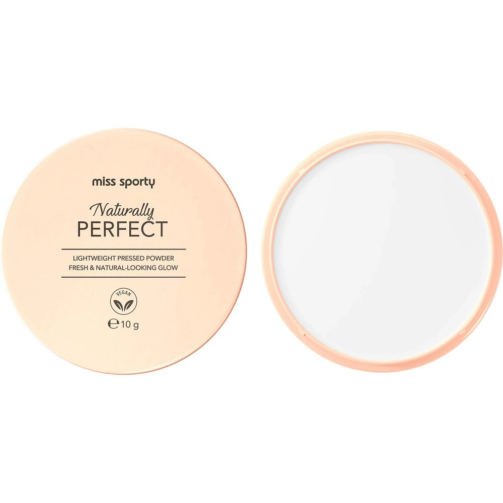 

Miss Sporty Naturally Perfect веганская прессованная пудра 001 Прозрачная 10г