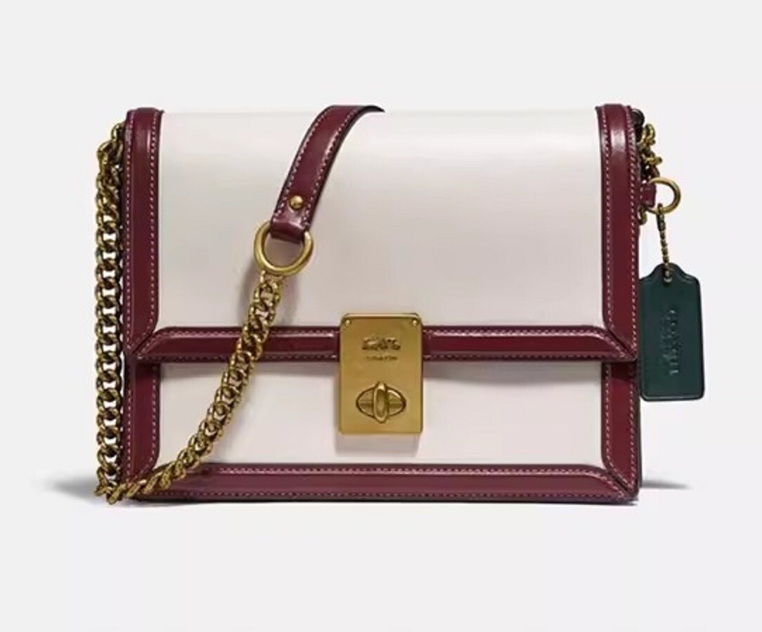 

Сумка кросс-боди Coach Outlet Ladies Color Block Hutton Shoulder, мультиколор