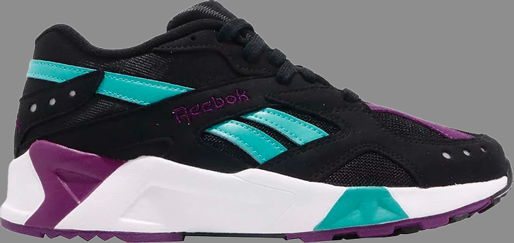 Кроссовки aztrek 'black teal' Reebok, черный - фото