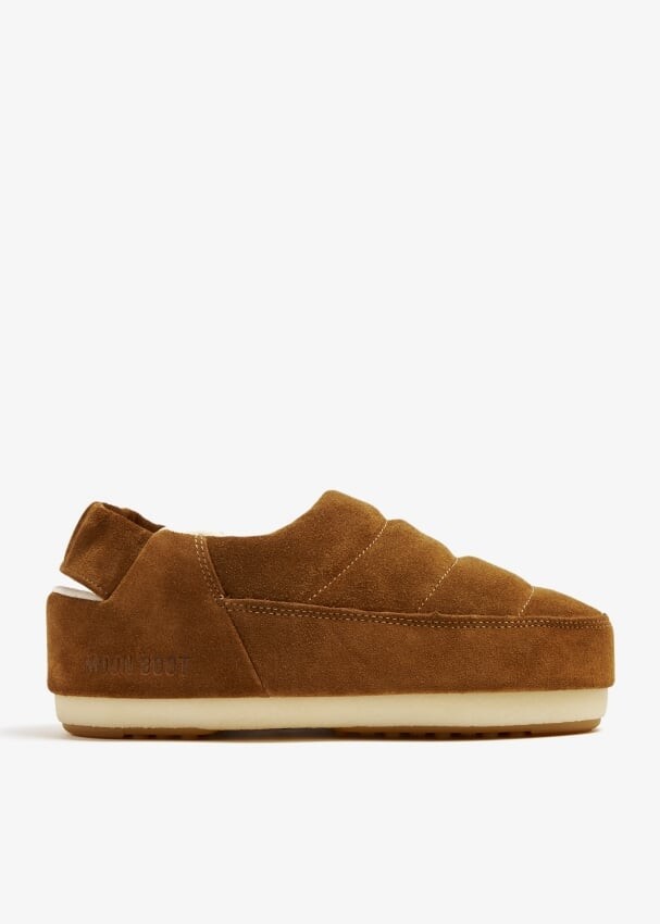 

Сандалии Moon Boot Evolution Suede, коричневый