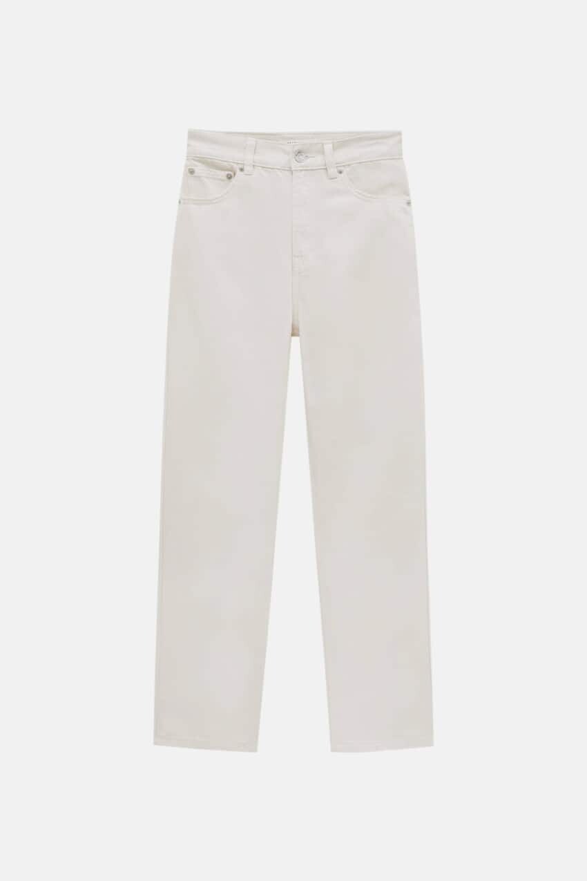 

Джинсы Pull&Bear Basic Mom, экрю