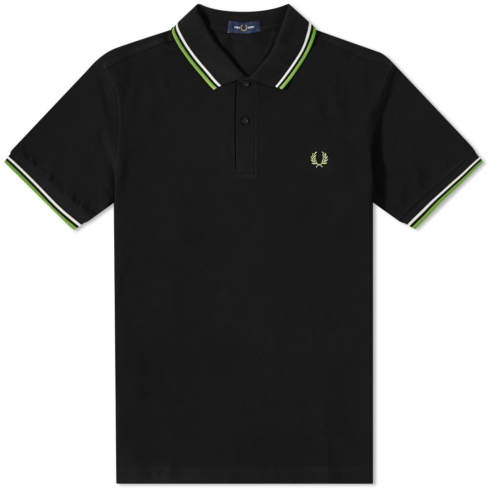 

Футболка Fred Perry Slim Fit Twin Tipped Polo