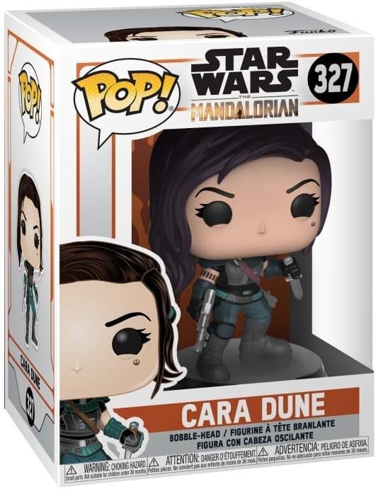 

Фигурка Funko Pop Star Wars: The Mandalorian - Cara Dune Collectible Figure, Standard, Multicolor