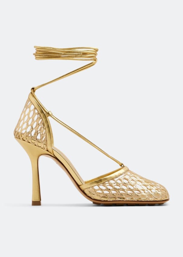 

Сандалии BOTTEGA VENETA Stretch sandals, золотой