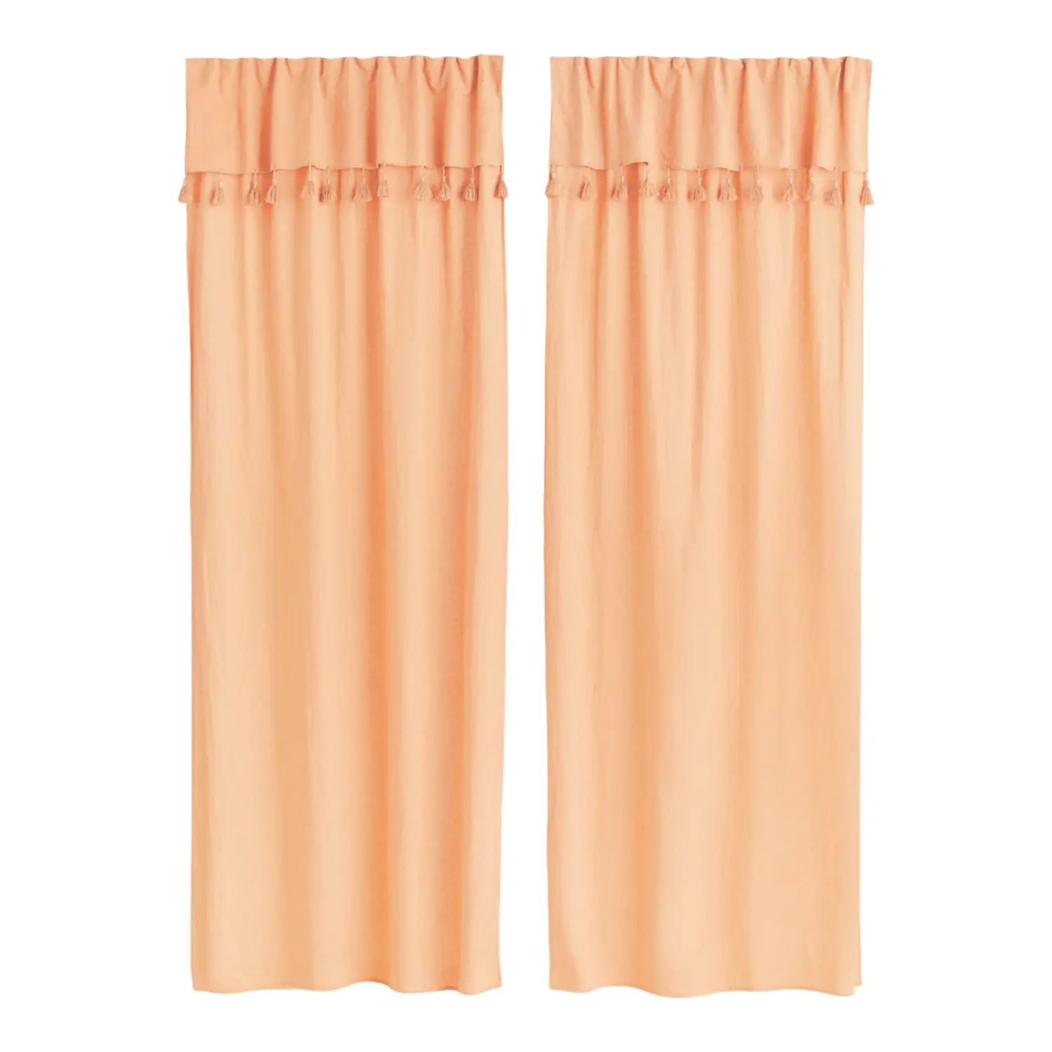 

Шторы H&M Home 2-pack Tasseled Panels, 2 предмета, бежевый