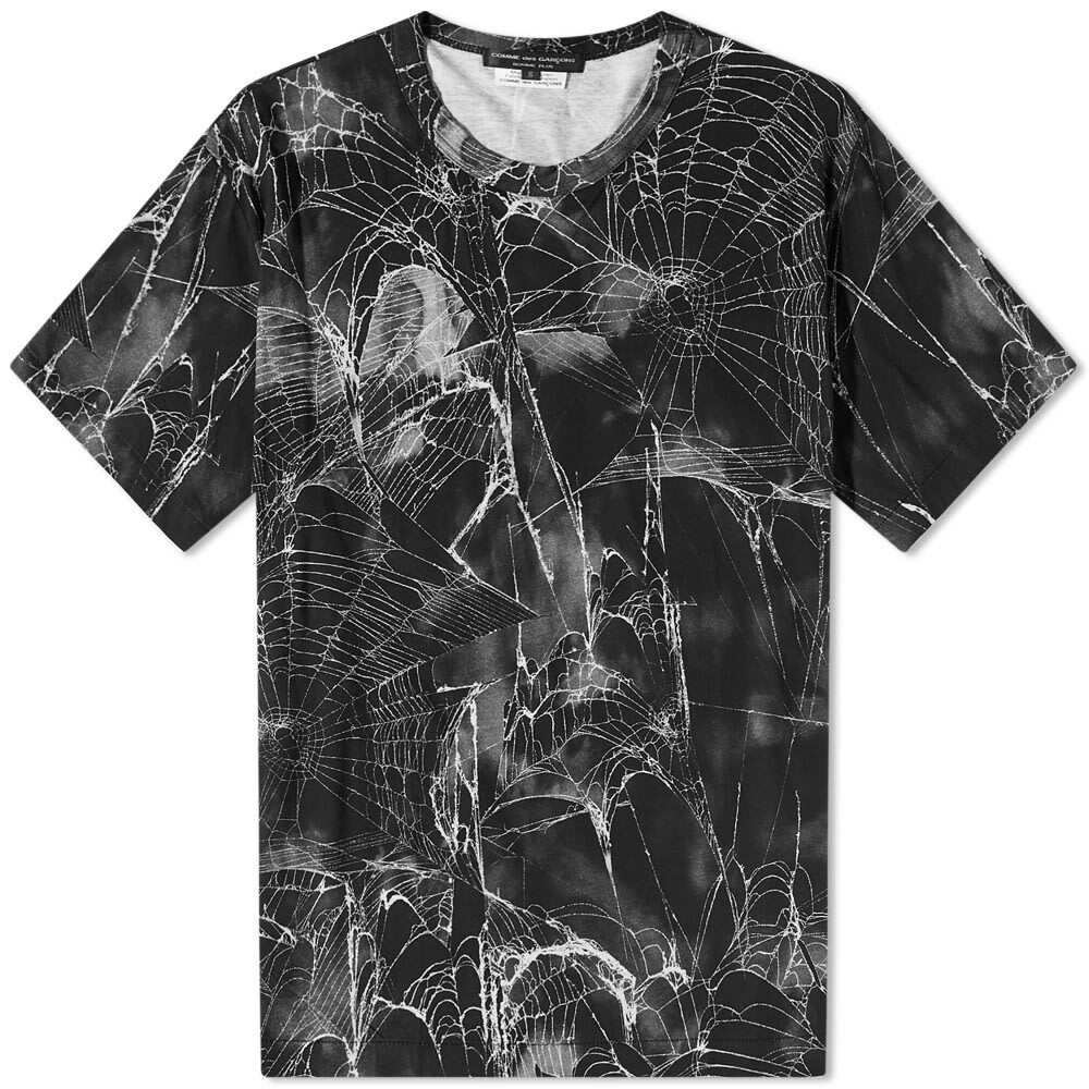 

Футболка Comme des Garçons Homme Plus Spider Web Printed Tee