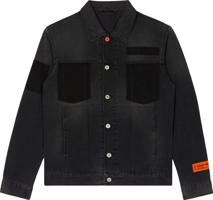 

Куртка Heron Preston Ghost Pocket Regular Jacket 'Black', черный