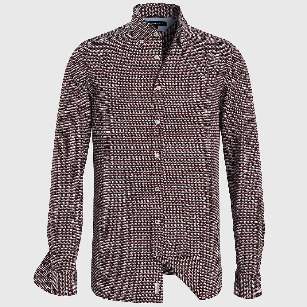 

Рубашка Tommy Hilfiger Slim Fit Microprint, мультиколор