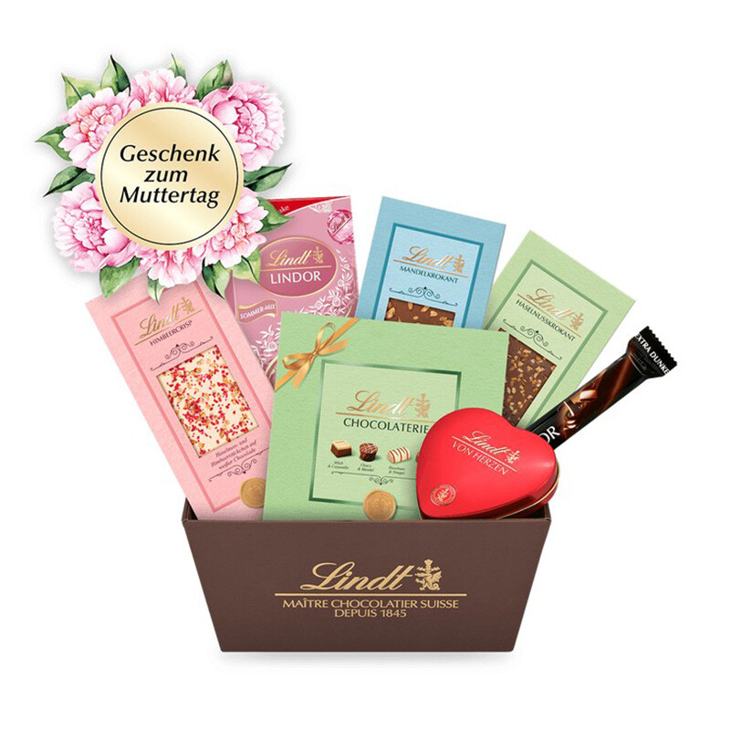 

Подарочная корзина Lindt Cute Chocolaterie, 634г