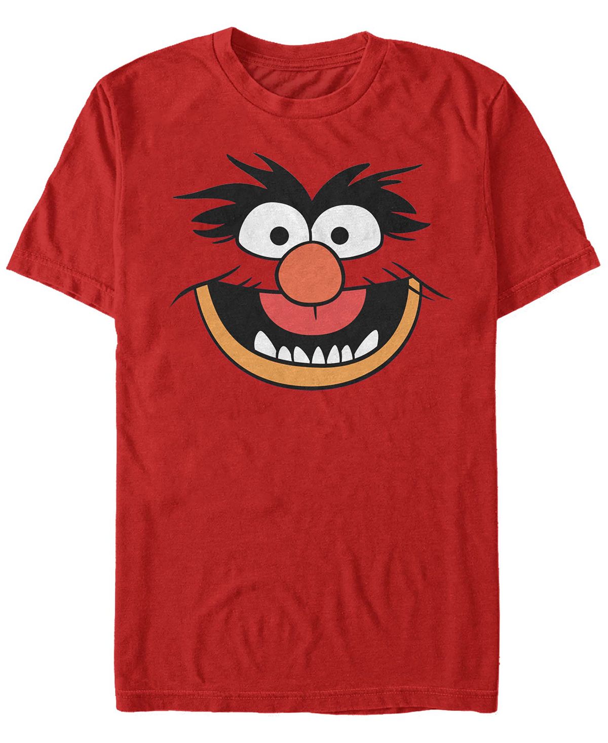 Мужской костюм животного, футболка с коротким рукавом, футболка Fifth Sun, красный