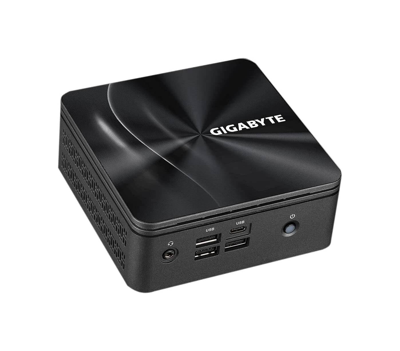 

Мини ПК Gigabyte Brix GB-BRR5H-4500, AMD Ryzen 5 4500U, AMD Barebone, без памяти, без накопителя, черный