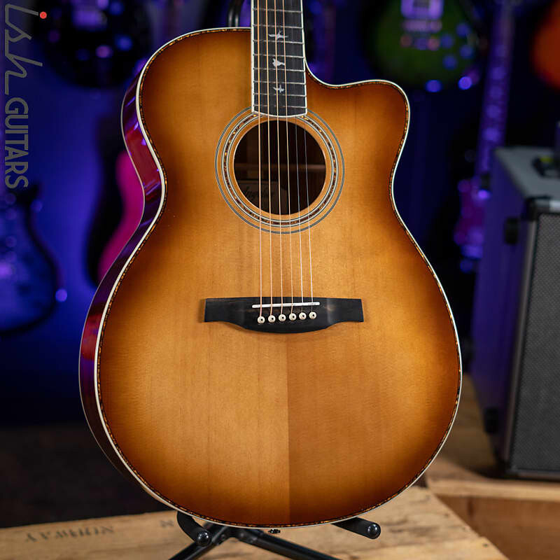

PRS Angelus A40E электроакустическая гитара Tobacco Sunburst Demo