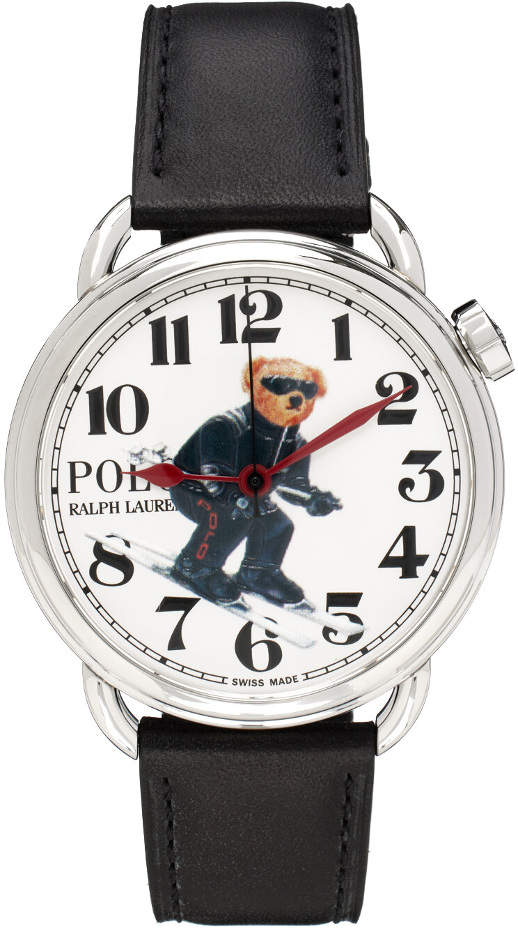 

Черные лыжные часы Polo Bear Polo Ralph Lauren