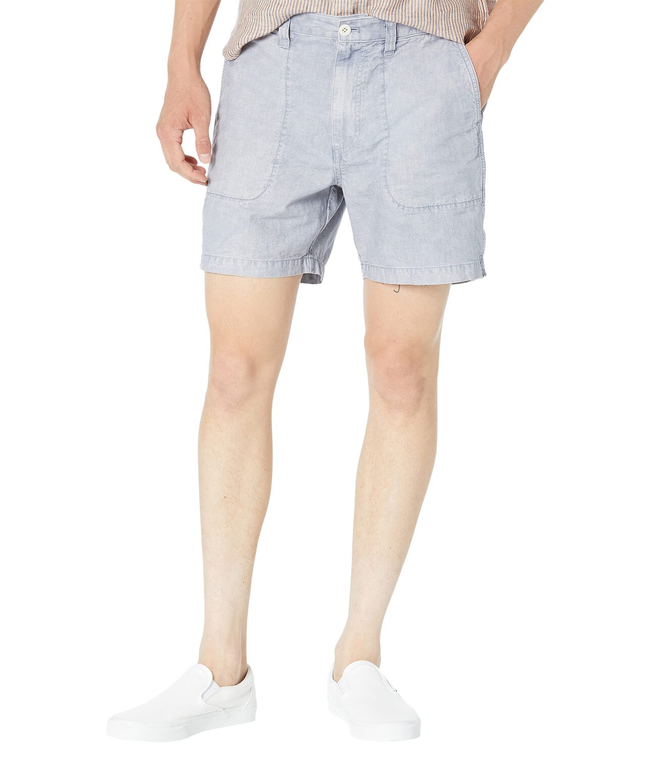 

Шорты Madewell, Pull-On Chino Shorts in Sunfaded Garment Dye
