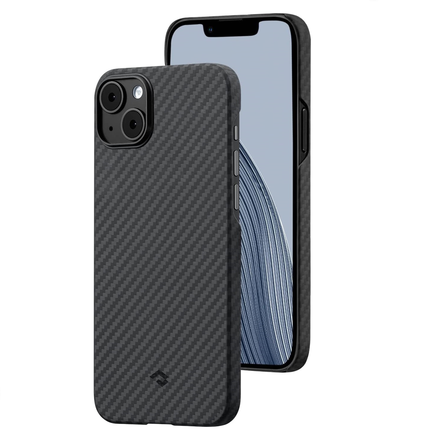 Чехол Pitaka MagEz Case 3 для iPhone 14, 1500D Black/Grey(Twill)