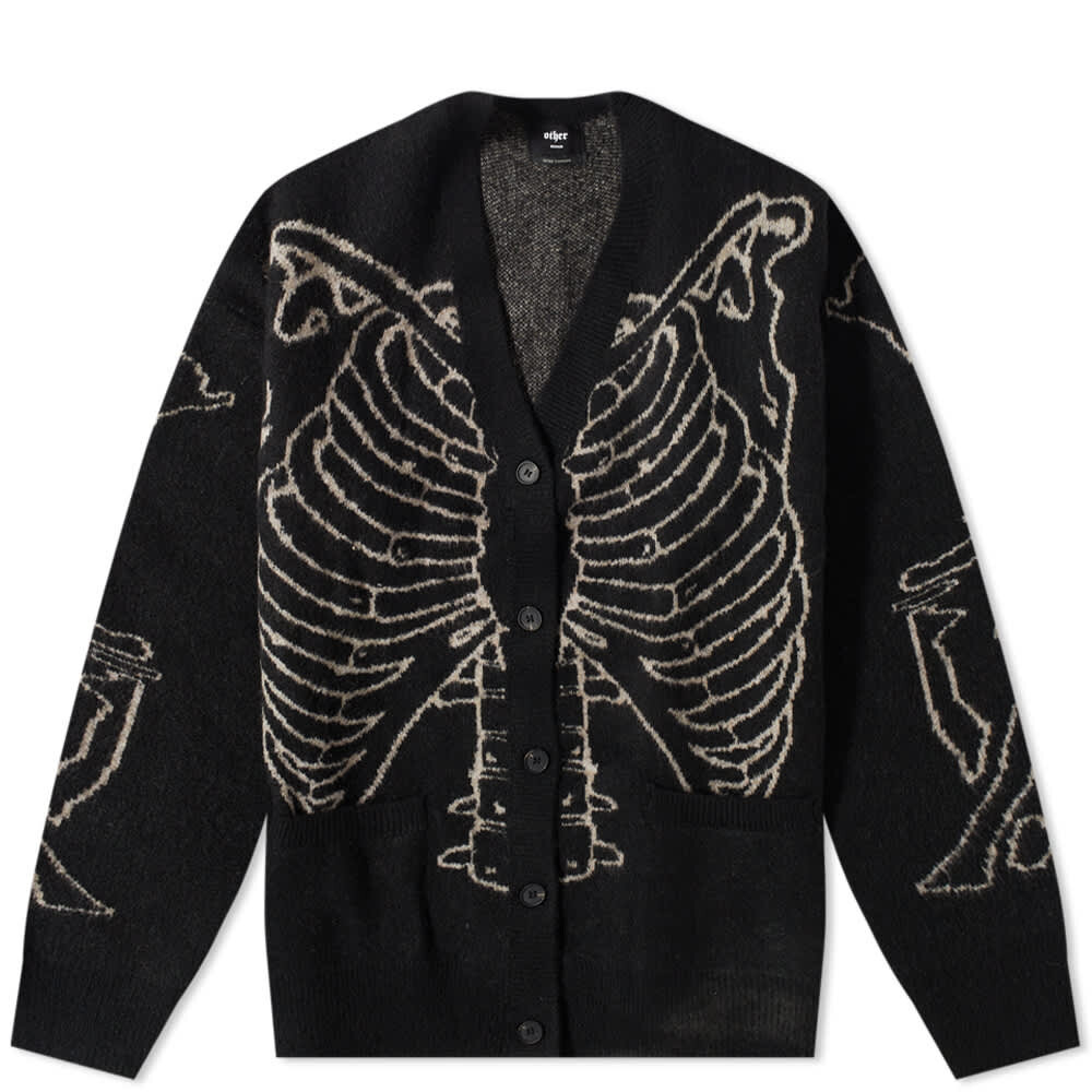 

Джемпер Other Reverse Skeleton Cardigan, Черный