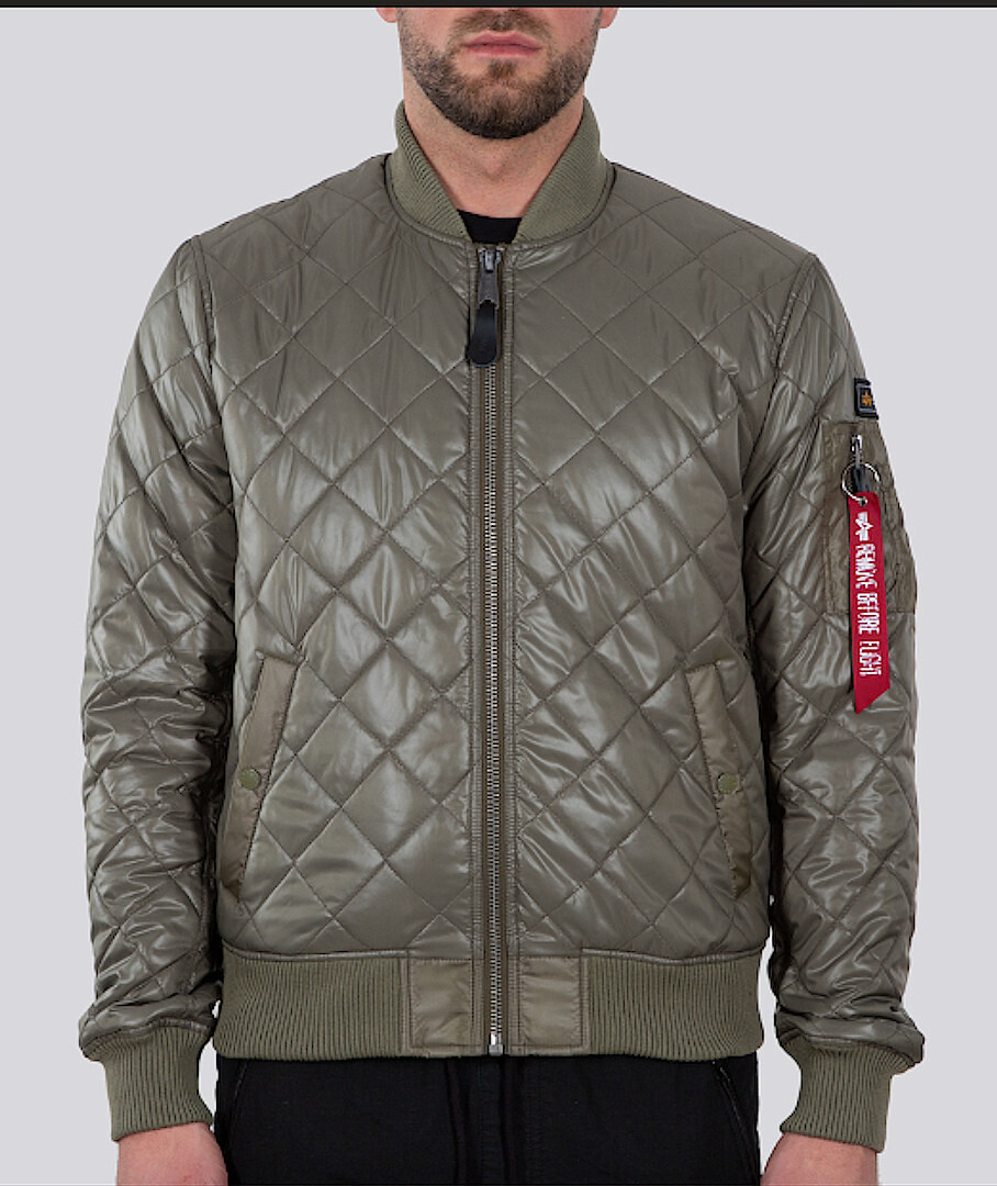 

Куртка Alpha Industries MA-1 DQ, оливковая