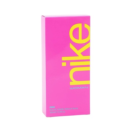 цена Туалетная вода-спрей Nike Pink Woman, 100 мл