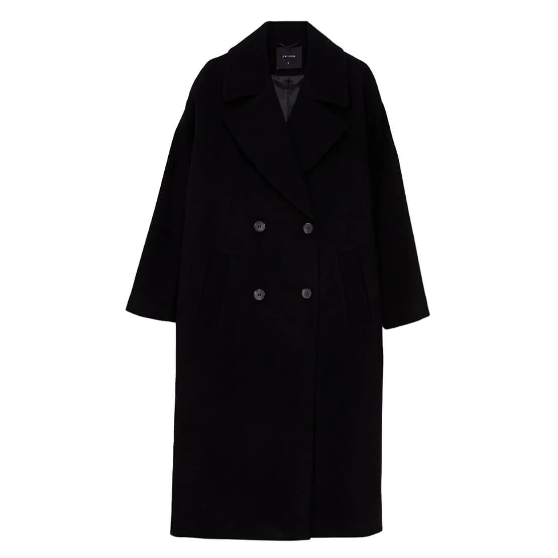 

Пальто LCW Vision Jacket Collar Straight, черный
